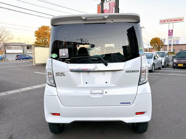 ｅＫスペースカスタム カスタムＧ　ｅ－アシスト　両側パワースライドドア・エマージェンシーブレーキ・ナビ・地デジ・Ｂｌｕｅｔｏｏｔｈ・バＥＴＣ・前後ドラレコ・スマートキー・プッシュスタート・ＨＩＤ・フォグ・煙草臭無（5枚目）