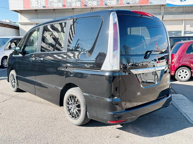 セレナ ハイウェイスター　Ｖセレクション　両側パワースライドドア・ナビ・地デジ・Ｂｌｕｅｔｏｏｔｈ・バックカメラ・リアフリップダウンモニター・クルーズコントロール・ＥＴＣ・スマートキー・プッシュスタート・オートライト・煙草臭無（4枚目）