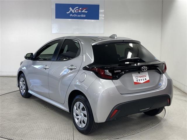 ヤリス X DVD再生 ミュージックプレイヤー接続可 バックカメラ 衝突被害軽減システム ETC(5枚目)