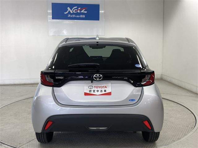 ヤリス X DVD再生 ミュージックプレイヤー接続可 バックカメラ 衝突被害軽減システム ETC(6枚目)