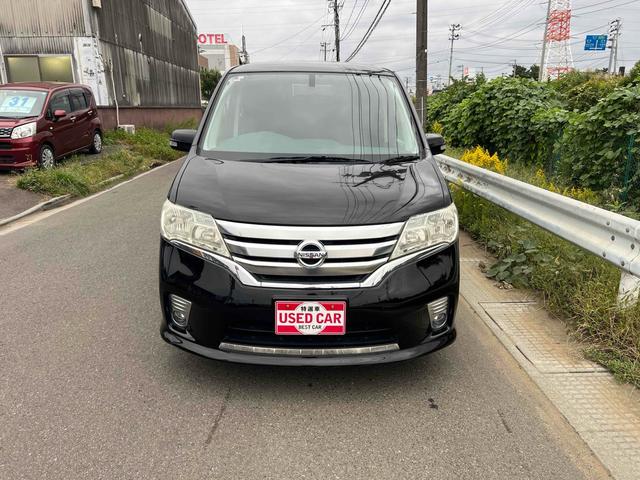 セレナ ハイウェイスター　Ｓ－ハイブリッド　関東仕入れ　ＥＴＣ　バックカメラ　ナビ　ＴＶ　オートクルーズコントロール　両側スライド・片側電動　スマートキー　アイドリングストップ　電動格納ミラー　３列シート　純正ＡＷ　ＣＤ　ＤＶＤ再生　ＵＳＢ（12枚目）