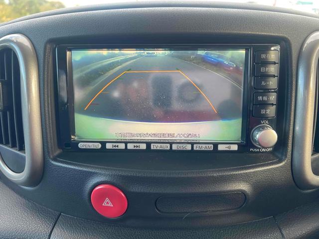 バックカメラ装備。駐車が苦手な方には欠かせません。