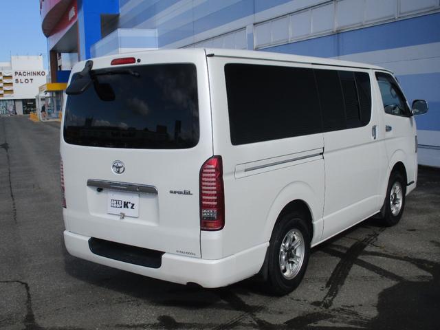 ハイエースバン ロングスーパーGL 関東仕入れ・関東使用車 オートエアコン・リアクーラー/ヒーターLEDライト/テール(12枚目)