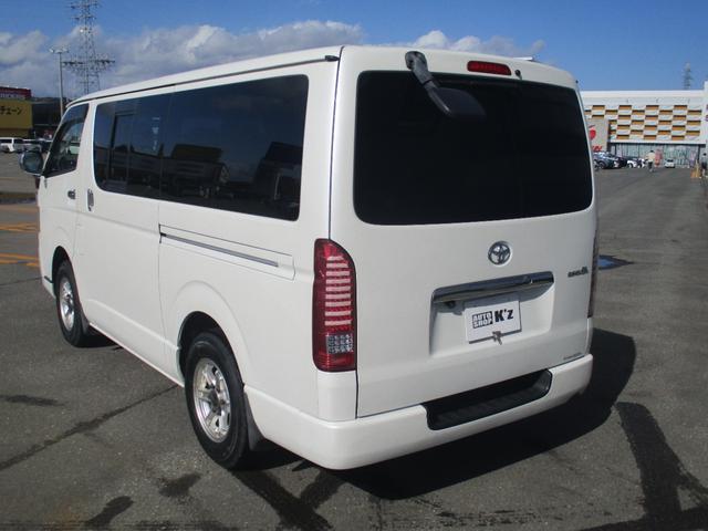 ハイエースバン ロングスーパーGL 関東仕入れ・関東使用車 オートエアコン・リアクーラー/ヒーターLEDライト/テール(14枚目)