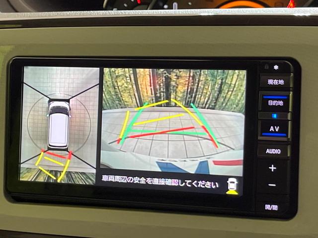 ムーヴキャンバス ＧメイクアップＶＳ　ＳＡＩＩＩ　純正ナビ　全周囲カメラ　両側電動ドア　衝突軽減　シートヒーター　スマートキー　ＬＥＤヘッド　ＥＴＣ　オートハイビーム　オートエアコン　車線逸脱警報　誤発進抑制機能　Ｂｌｕｅｔｏｏｔｈ再生　フルセグＴＶ（5枚目）