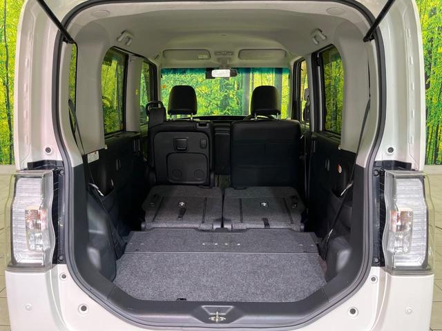 タント カスタムX トップエディションSAII 電動スライド ナビ バックカメラ 衝突軽減装置 ハーフレザーシート スマートキー LEDヘッド ETC オートライト オートエアコン 純正14インチAW Bluetooth再生 CD/DVD再生(44枚目)