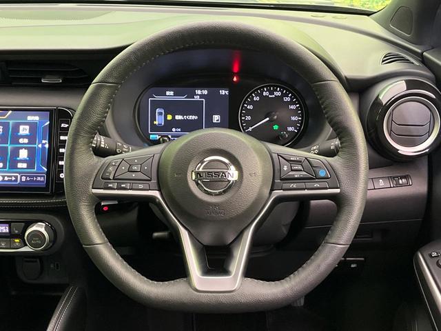 キックス X 純正9型ナビ 全周囲カメラ プロパイロット 衝突軽減装置 デジタルインナーミラー 2トーンルーフ シートヒーター コーナーセンサー スマートキー LEDヘッド ETC オートハイビーム オートエアコン(11枚目)