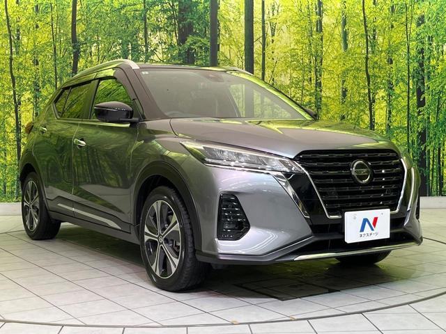 キックス X 純正9型ナビ 全周囲カメラ プロパイロット 衝突軽減装置 デジタルインナーミラー 2トーンルーフ シートヒーター コーナーセンサー スマートキー LEDヘッド ETC オートハイビーム オートエアコン(16枚目)