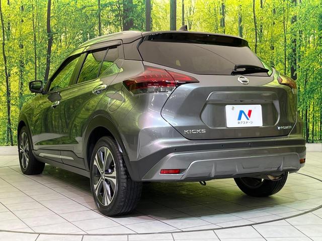 キックス X 純正9型ナビ 全周囲カメラ プロパイロット 衝突軽減装置 デジタルインナーミラー 2トーンルーフ シートヒーター コーナーセンサー スマートキー LEDヘッド ETC オートハイビーム オートエアコン(25枚目)
