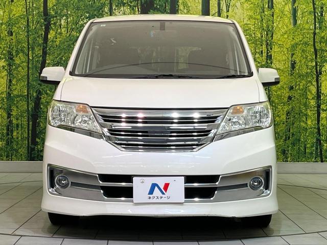 セレナ ライダー 両側電動ドア 純正ナビ バックカメラ スマートキー LEDヘッド ETC クルコン オートライト オートエアコン Bluetooth再生 CD/DVD再生 フルセグ 革巻きステアリング ドアバイザー(15枚目)