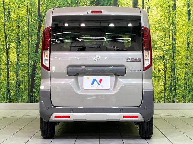 スペーシアギア ハイブリッドXZ 届出済未使用車 両側電動ドア 衝突軽減装置 レーダークルーズ コーナーセンサー スマートキー LEDヘッド 車線逸脱警報 誤発進抑制機能 先行車発進告知機能 オートエアコン 純正14インチAW(15枚目)