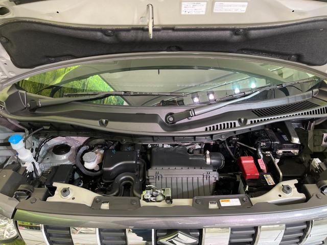 スペーシアギア ハイブリッドXZ 届出済未使用車 両側電動ドア 衝突軽減装置 レーダークルーズ コーナーセンサー スマートキー LEDヘッド 車線逸脱警報 誤発進抑制機能 先行車発進告知機能 オートエアコン 純正14インチAW(18枚目)