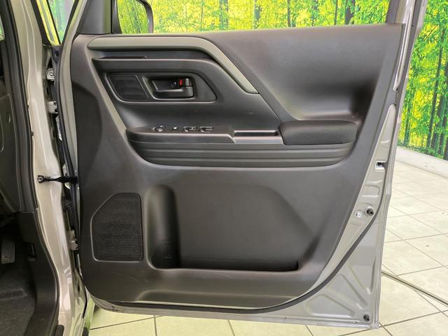 スペーシアギア ハイブリッドXZ 届出済未使用車 両側電動ドア 衝突軽減装置 レーダークルーズ コーナーセンサー スマートキー LEDヘッド 車線逸脱警報 誤発進抑制機能 先行車発進告知機能 オートエアコン 純正14インチAW(38枚目)