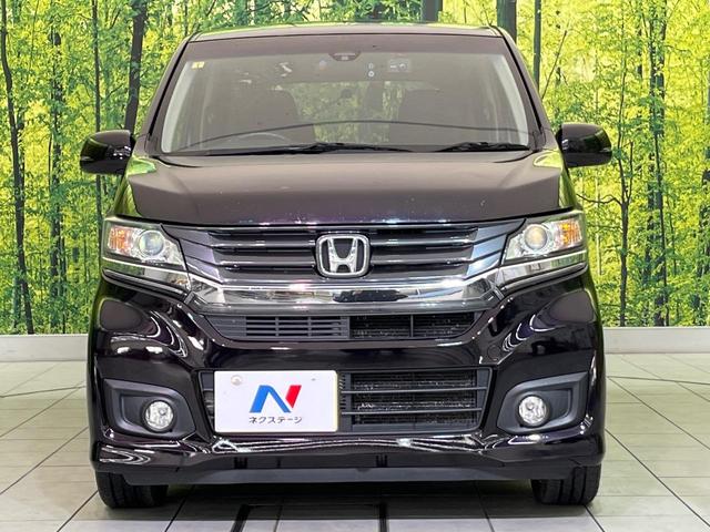 Ｎ－ＷＧＮカスタム Ｇ・ターボパッケージ　ナビ　バックカメラ　衝突軽減装置　ハーフレザーシート　スマートキー　ＨＩＤヘッド　ＥＴＣ　クルコン　オートライト　オートエアコン　純正１５インチＡＷ　Ｂｌｕｅｔｏｏｔｈ再生　ＣＤ／ＤＶＤ再生　フルセグ（14枚目）