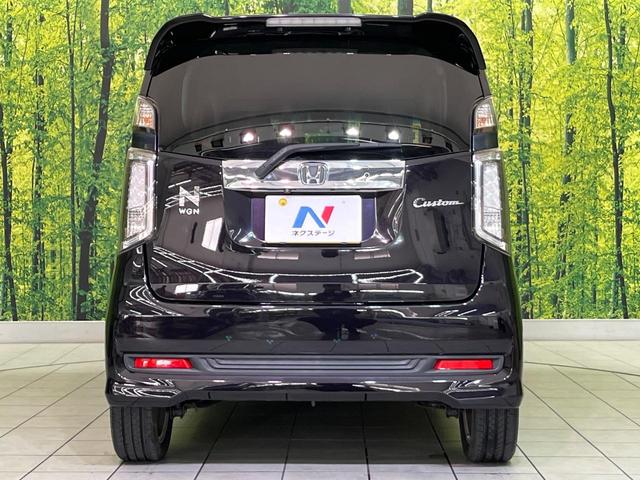 Ｎ－ＷＧＮカスタム Ｇ・ターボパッケージ　ナビ　バックカメラ　衝突軽減装置　ハーフレザーシート　スマートキー　ＨＩＤヘッド　ＥＴＣ　クルコン　オートライト　オートエアコン　純正１５インチＡＷ　Ｂｌｕｅｔｏｏｔｈ再生　ＣＤ／ＤＶＤ再生　フルセグ（15枚目）