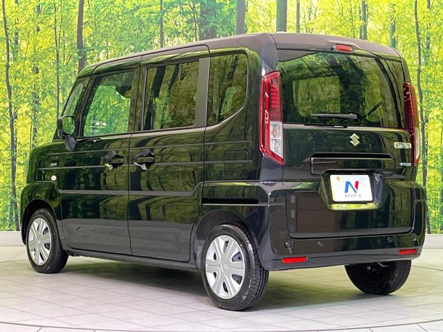 スペーシア ハイブリッドG 衝突軽減装置 スマートキー LEDヘッド オートハイビーム 車線逸脱警報 誤発進抑制機能 先行車発進告知機能 オートエアコン アイドリングストップ プライバシーガラス オーディオ 電動格納ドアミラー(23枚目)