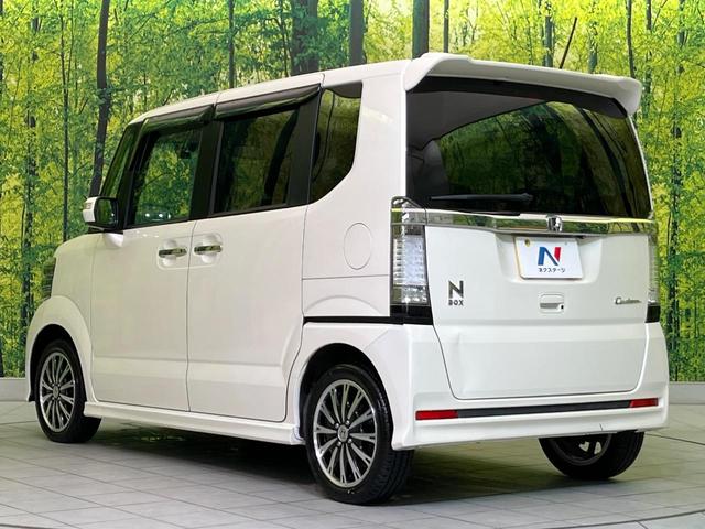 N-BOXカスタム G ターボSSパッケージ 両側電動ドア 8型ナビ バックカメラ 衝突軽減装置 シートヒーター スマートキー HIDヘッド ETC クルコン オートライト オートエアコン 純正15インチAW Bluetooth再生 フォグ(23枚目)