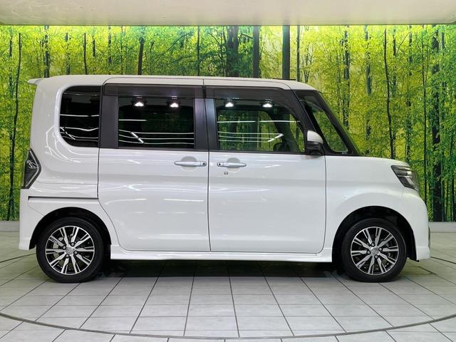タント カスタムX トップエディションVS SAIII 後席モニター 純正ナビ 全周囲カメラ 両側電動ドア 衝突軽減 シートヒーター コーナーセンサー LEDヘッド ETC オートハイビーム 車線逸脱警報 純正14インチアルミ Bluetooth(24枚目)