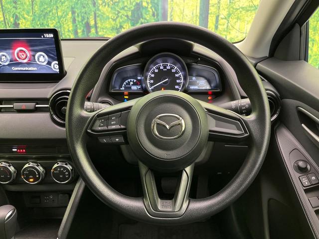 MAZDA2 15S スマートエディション 純正8型ナビ 全周囲カメラ 衝突軽減 コーナーセンサー ブラインドスポットモニター LEDヘッド オートハイビーム 車線逸脱警報 誤発進抑制 オートライト オートエアコン Bluetooth(11枚目)