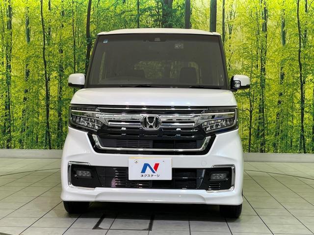 N-BOXカスタム L 純正ナビ 両側電動ドア バックカメラ 衝突軽減 レーダークルーズ シートヒーター レーンキープ スマートキー LEDヘッド ETC オートハイビーム 車線逸脱警報 誤発進抑制 純正14インチAW(14枚目)