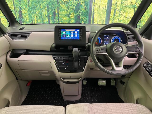 ルークス X 純正ナビ 全周囲カメラ 電動スライドドア 衝突軽減 コーナーセンサー スマートキー オートハイビーム 誤発進抑制 車線逸脱警報 レーンキープ オートエアコン Bluetooth CD/DVD再生(2枚目)