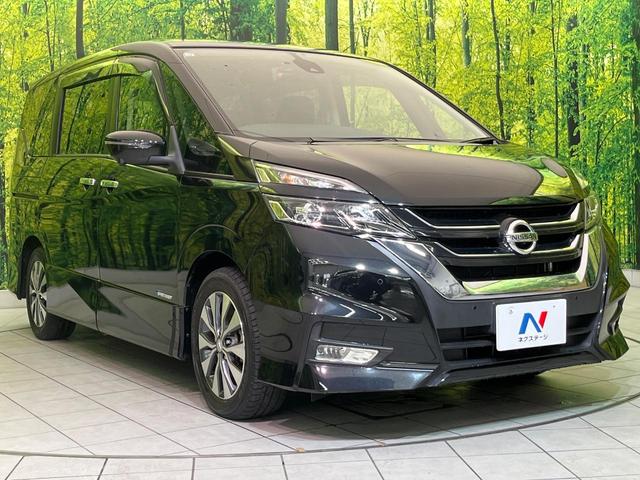 セレナ ハイウェイスター Vセレクション 純正9型ナビ 全周囲カメラ プロパイロット 両側電動ドア 衝突軽減装置 デジタルインナーミラー コーナーセンサー スマートキー LEDヘッド ETC オートライト 誤発進抑制機能 純正16インチAW(17枚目)