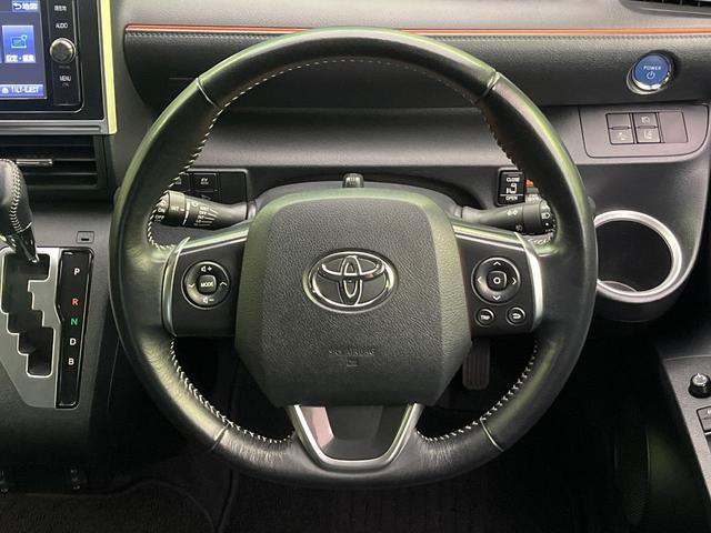 シエンタ ハイブリッドG 両側電動ドア 純正ナビ 後席モニター バックカメラ 衝突軽減装置 スマートキー LEDヘッド シートヒーター ETC オートハイビーム オートエアコン 純正16インチAW 車線逸脱警報 革巻きハンドル(12枚目)