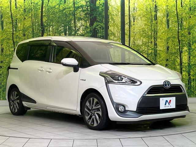 シエンタ ハイブリッドG 両側電動ドア 純正ナビ 後席モニター バックカメラ 衝突軽減装置 スマートキー LEDヘッド シートヒーター ETC オートハイビーム オートエアコン 純正16インチAW 車線逸脱警報 革巻きハンドル(17枚目)