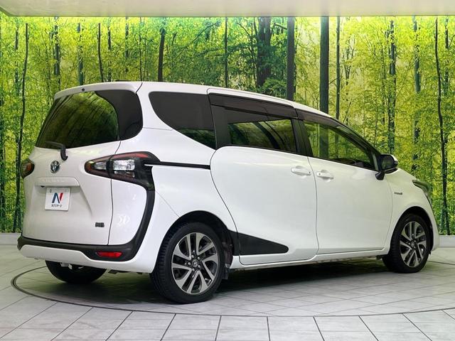 シエンタ ハイブリッドG 両側電動ドア 純正ナビ 後席モニター バックカメラ 衝突軽減装置 スマートキー LEDヘッド シートヒーター ETC オートハイビーム オートエアコン 純正16インチAW 車線逸脱警報 革巻きハンドル(18枚目)