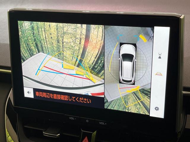 カローラクロス ハイブリッド Z ガラスルーフ 純正10.5型ナビ 全周囲カメラ 衝突軽減 レーダークルーズ BSM 電動リアゲート 半革シート パワーシート シートヒーター コーナーセンサー スマートキー パーキングアシスト(5枚目)