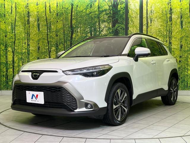 カローラクロス ハイブリッド Z ガラスルーフ 純正10.5型ナビ 全周囲カメラ 衝突軽減 レーダークルーズ BSM 電動リアゲート 半革シート パワーシート シートヒーター コーナーセンサー スマートキー パーキングアシスト(24枚目)