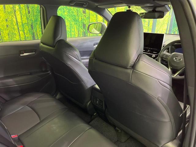 カローラクロス ハイブリッド Z ガラスルーフ 純正10.5型ナビ 全周囲カメラ 衝突軽減 レーダークルーズ BSM 電動リアゲート 半革シート パワーシート シートヒーター コーナーセンサー スマートキー パーキングアシスト(37枚目)