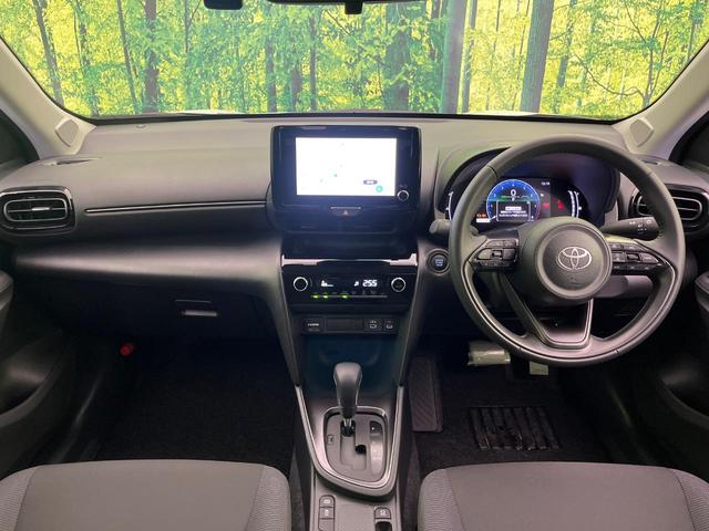 ヤリスクロス G 純正ディスプレイオーディオ バックカメラ 衝突軽減装置 レーダークルーズ 2トーンルーフ コーナーセンサー スマートキー ETC オートハイビーム 車線逸脱警報 オートエアコン 純正16インチAW(2枚目)