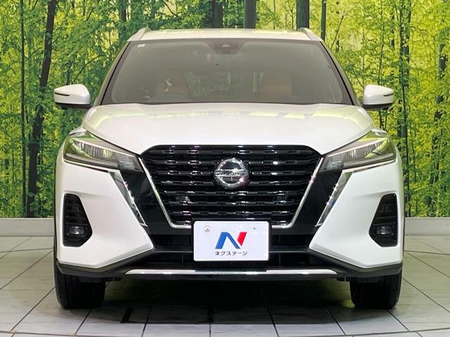 キックス X ツートーンインテリアエディション 純正9型ナビ 全周囲カメラ プロパイロット 衝突軽減 デジタルミラー シートヒーター コーナーセンサー LEDヘッド ルーフレール 車線逸脱警報 誤発進抑制 オートハイビーム オートエアコン(14枚目)
