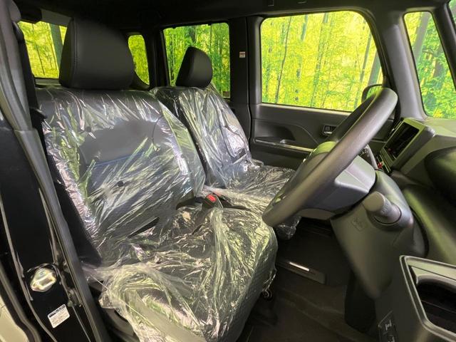 タント カスタムX 届出済未使用車 両側電動ドア 衝突軽減装置 半革シート コーナーセンサー スマートキー LEDヘッド オートハイビーム 車線逸脱警報 先行車発進告知 オートエアコン 純正14インチAW LEDフォグ(8枚目)