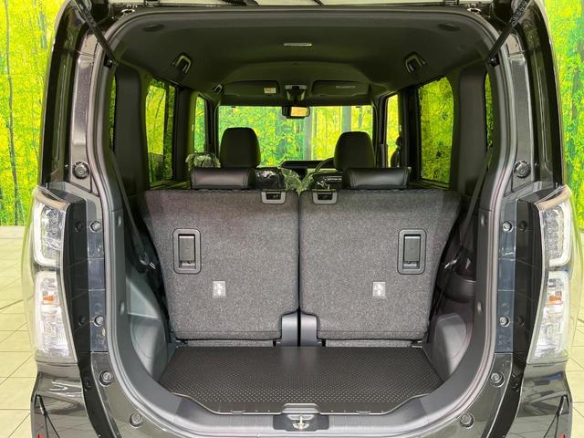 タント カスタムX 届出済未使用車 両側電動ドア 衝突軽減装置 半革シート コーナーセンサー スマートキー LEDヘッド オートハイビーム 車線逸脱警報 先行車発進告知 オートエアコン 純正14インチAW LEDフォグ(10枚目)