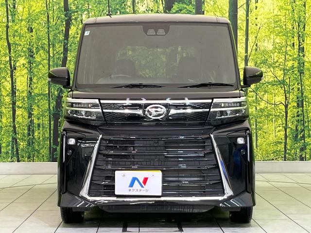 タント カスタムX 届出済未使用車 両側電動ドア 衝突軽減装置 半革シート コーナーセンサー スマートキー LEDヘッド オートハイビーム 車線逸脱警報 先行車発進告知 オートエアコン 純正14インチAW LEDフォグ(14枚目)