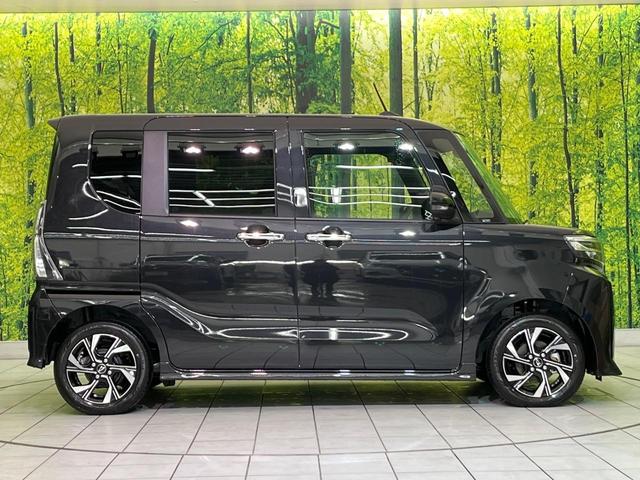 タント カスタムX 届出済未使用車 両側電動ドア 衝突軽減装置 半革シート コーナーセンサー スマートキー LEDヘッド オートハイビーム 車線逸脱警報 先行車発進告知 オートエアコン 純正14インチAW LEDフォグ(24枚目)