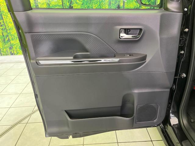 タント カスタムX 届出済未使用車 両側電動ドア 衝突軽減装置 半革シート コーナーセンサー スマートキー LEDヘッド オートハイビーム 車線逸脱警報 先行車発進告知 オートエアコン 純正14インチAW LEDフォグ(37枚目)