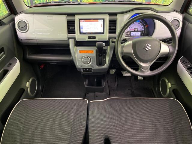 ハスラー X 4WD ナビ 衝突軽減装置 シートヒーター スマートキー HIDヘッド ルーフレール ETC 誤発進抑制機能 オートライト オートエアコン 純正15インチAW CD再生 地デジ 革巻きステアリング(2枚目)