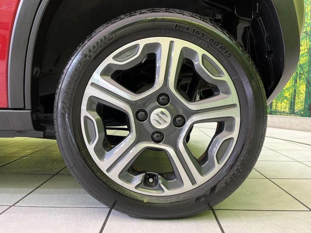 ハスラー X 4WD ナビ 衝突軽減装置 シートヒーター スマートキー HIDヘッド ルーフレール ETC 誤発進抑制機能 オートライト オートエアコン 純正15インチAW CD再生 地デジ 革巻きステアリング(26枚目)