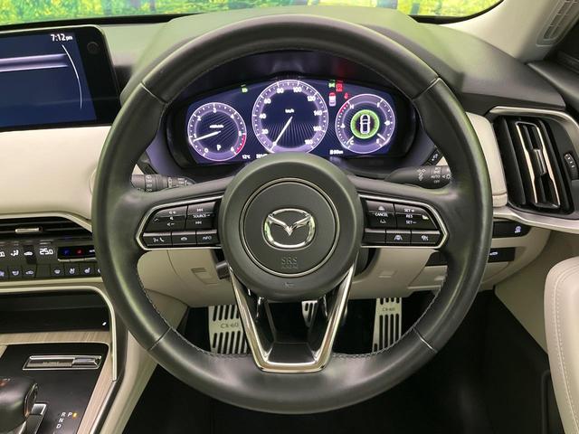 CX-60 XD エクスクルーシブモード サンルーフ 純正12.3型ナビ 全周囲カメラ BOSEサウンド 衝突軽減装置 レーダークルーズ 電動リアゲート レザーシート シートベンチレーション コーナーセンサー LEDヘッド 車線逸脱警報(11枚目)