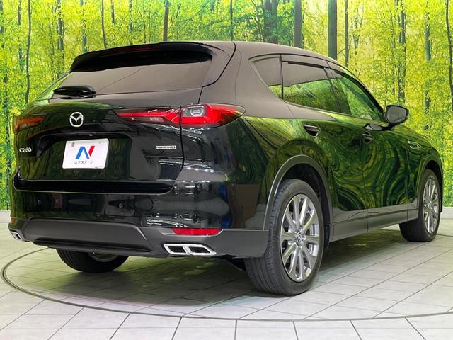 CX-60 XD エクスクルーシブモード サンルーフ 純正12.3型ナビ 全周囲カメラ BOSEサウンド 衝突軽減装置 レーダークルーズ 電動リアゲート レザーシート シートベンチレーション コーナーセンサー LEDヘッド 車線逸脱警報(17枚目)