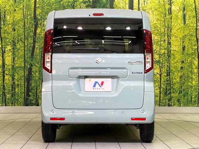 スペーシア ハイブリッドG ナビ 衝突軽減 バックカメラ コーナーセンサー スマートキー LEDヘッド ETC オートハイビーム 車線逸脱警報 誤発進抑制 オートライト オートエアコン Bluetooth CD 地デジ(15枚目)