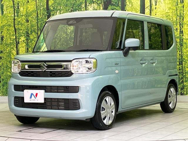 スペーシア ハイブリッドG ナビ 衝突軽減 バックカメラ コーナーセンサー スマートキー LEDヘッド ETC オートハイビーム 車線逸脱警報 誤発進抑制 オートライト オートエアコン Bluetooth CD 地デジ(24枚目)