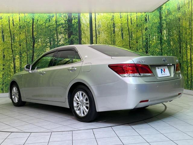 クラウンハイブリッド ロイヤルサルーン　メーカーナビ　全周囲カメラ　シートヒーター　パワーシート　ＨＩＤヘッド　ＥＴＣ　クルコン　スマートキー　純正１６インチＡＷ　オートライト　デュアルエアコン　Ｂｌｕｅｔｏｏｔｈ　ＣＤ／ＤＶＤ　フルセグ（24枚目）