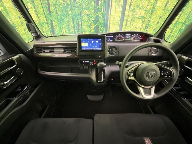 Ｎ－ＢＯＸカスタム Ｇ・Ｌホンダセンシング　電動スライド　ナビ　バックカメラ　アダプティブクルーズ　コーナーセンサー　スマートキー　ＬＥＤヘッド　ＥＴＣ　純正１４インチＡＷ　オートハイビーム　車線逸脱警報　誤発進抑制機能　先行車発進告知機（2枚目）