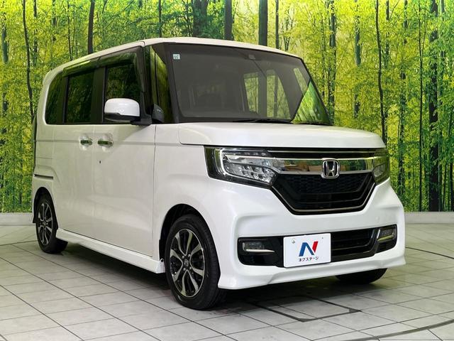 Ｎ－ＢＯＸカスタム Ｇ・Ｌホンダセンシング　電動スライド　ナビ　バックカメラ　アダプティブクルーズ　コーナーセンサー　スマートキー　ＬＥＤヘッド　ＥＴＣ　純正１４インチＡＷ　オートハイビーム　車線逸脱警報　誤発進抑制機能　先行車発進告知機（16枚目）