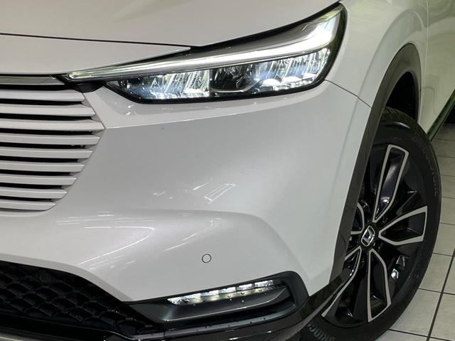 ヴェゼル e:HEV Z 純正18インチAW 純正9型ナビ バックカメラ 衝突軽減 ハーフレザーシート コーナーセンサー 置くだけ充電 スマートキー LEDヘッド オートライト ETC オートハイビーム 車線逸脱警報(12枚目)