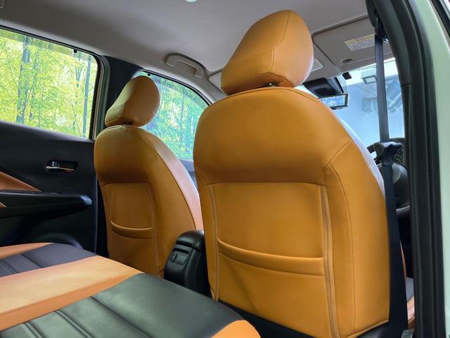 キックス Ｘ　ツートーンインテリアエディション　純正９型ナビ　全周囲カメラ　衝突軽減装置　プロパイロット　半革シート　シートヒーター　コーナーセンサー　スマートキー　ＬＥＤヘッド　ＥＴＣ　純正１７インチＡＷ　車線逸脱警報　オートハイビーム（32枚目）